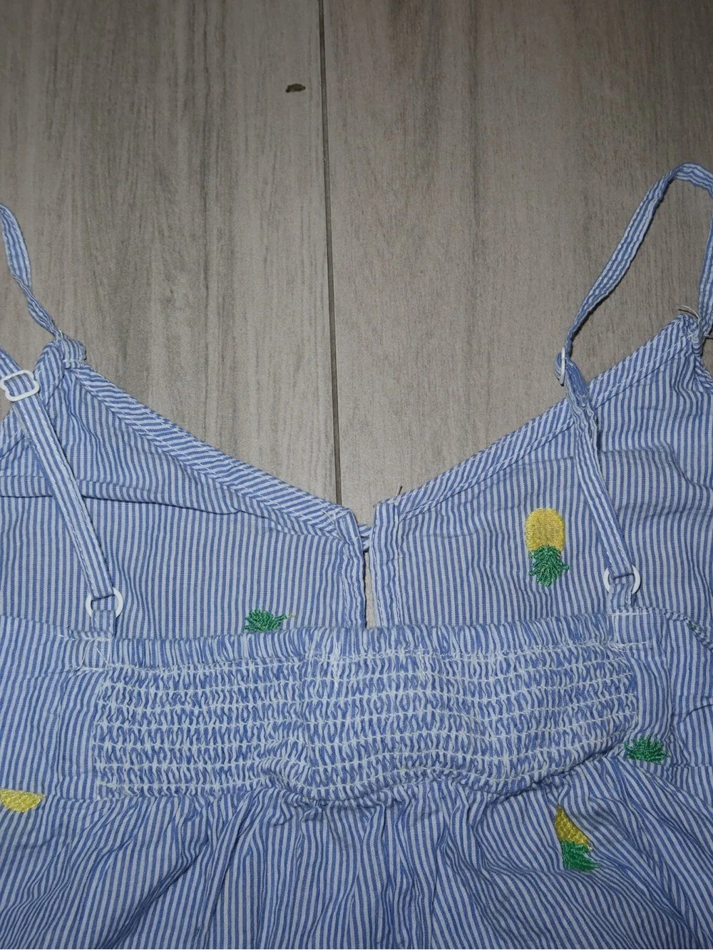 Pinapple Stripe Matching PJ Set